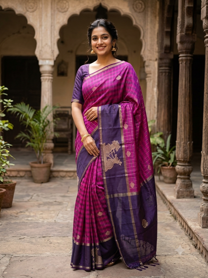 Pure Kanchipuram Silk Saree