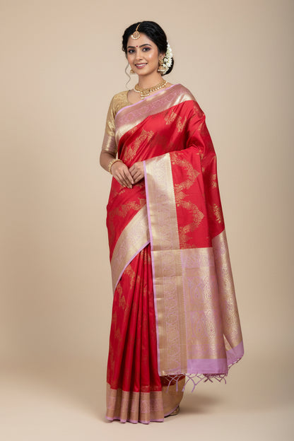 Kanchi Mix Silk Saree