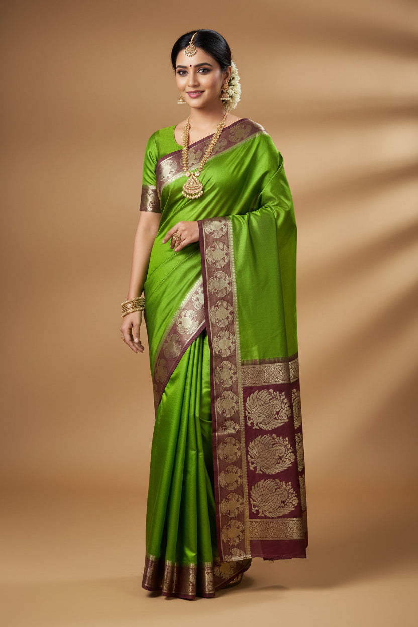 Artificial / Mix Crape Sarees