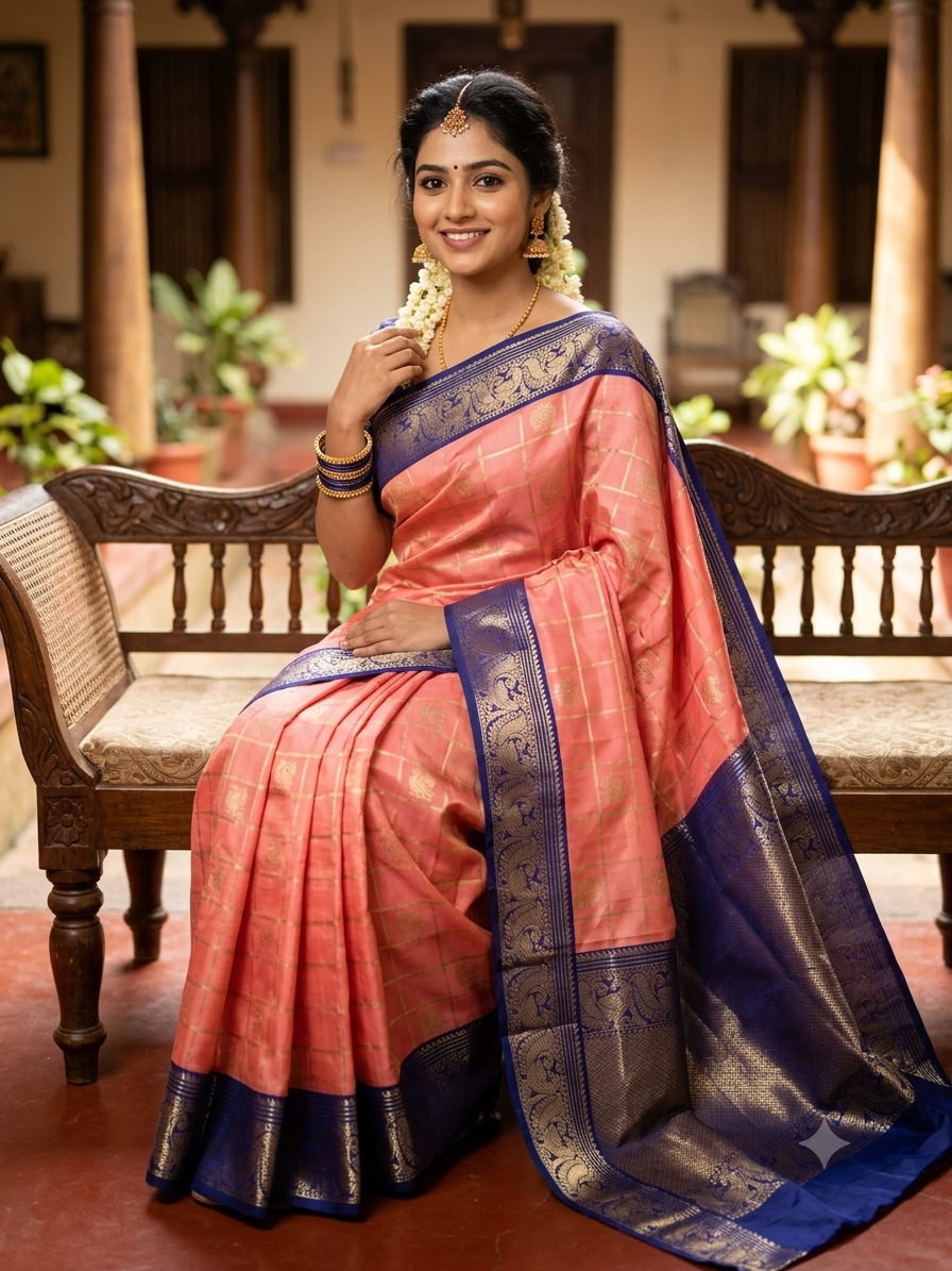 Pure Kanchipuram Silk Saree