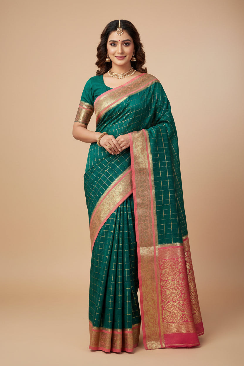 Pure Mysore Silk Saree.