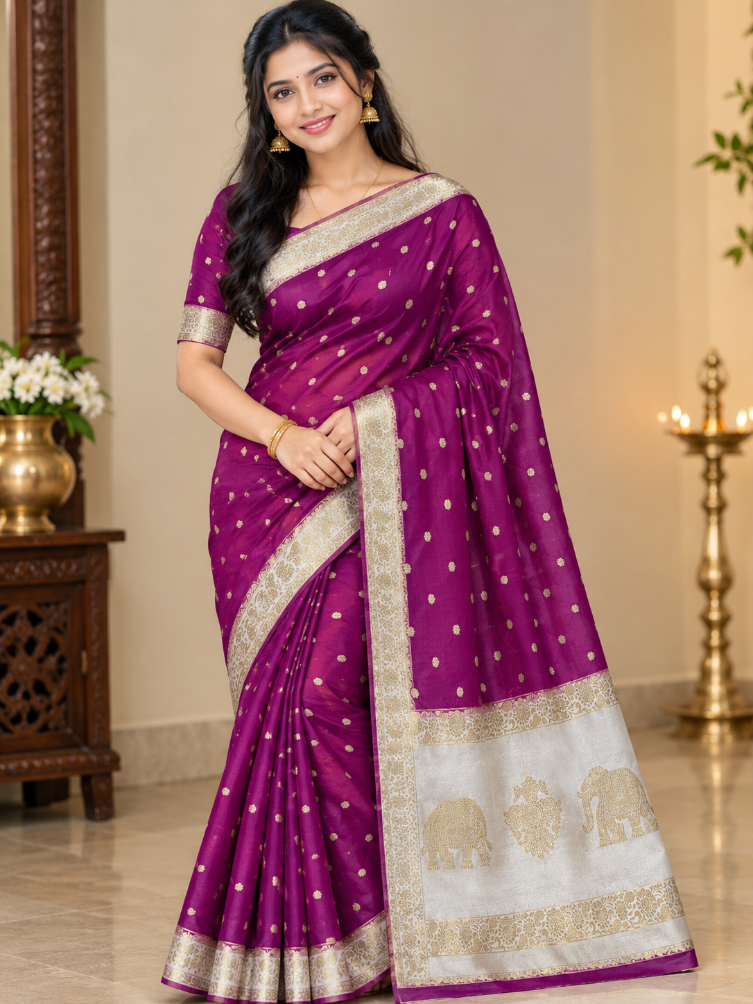 Artificial / Mix Crape Sarees