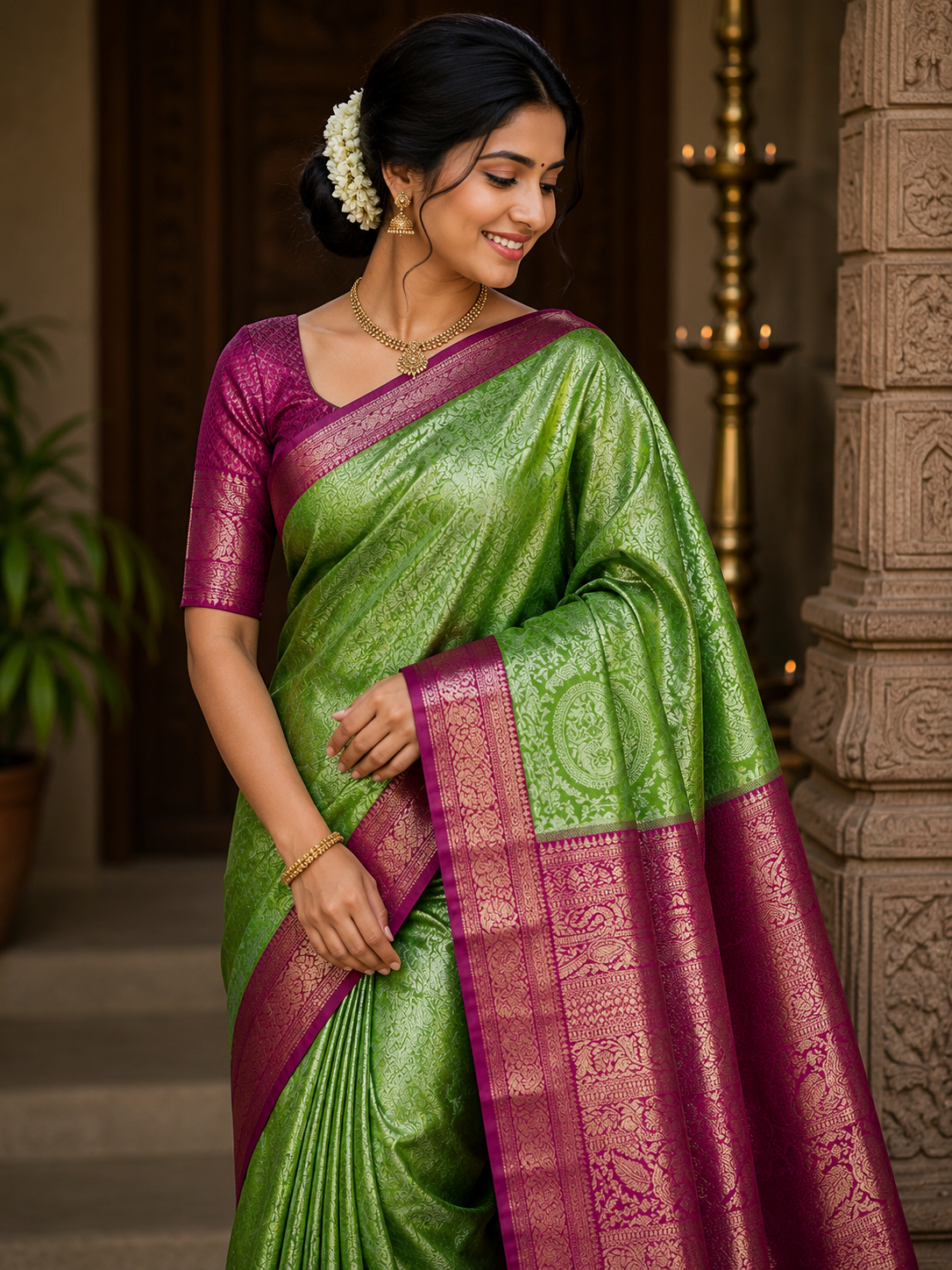 Pure Kanchipuram SIlk Saree