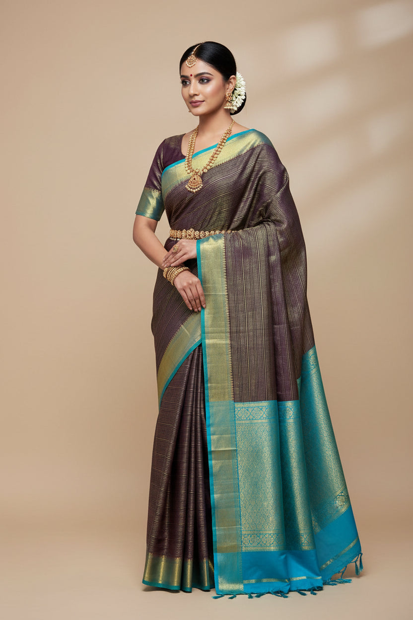 Pure Mysore Silk Saree.