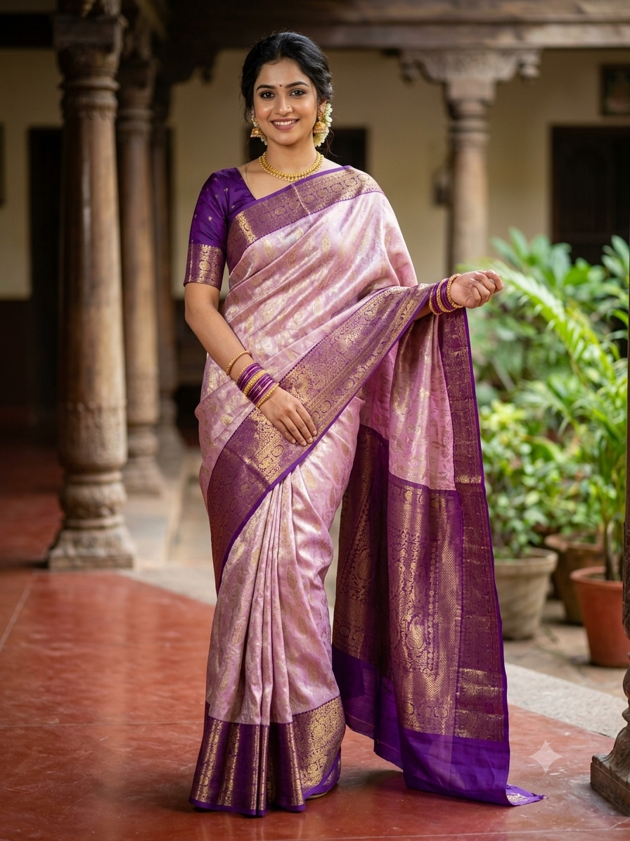 Pure Kanchipuram Silk Saree