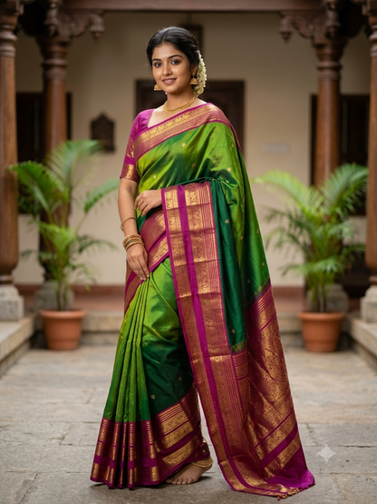 Pure Kanchipuram Silk Saree