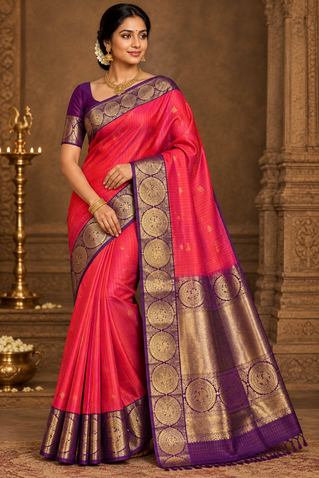 Pure Kanchipuram Silk Saree