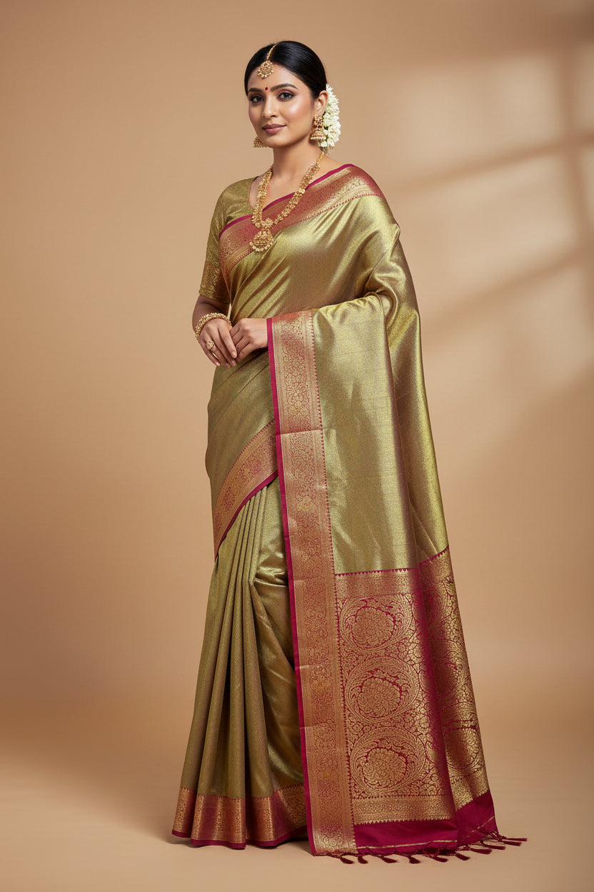 Pure Kanchipuram Silk Saree