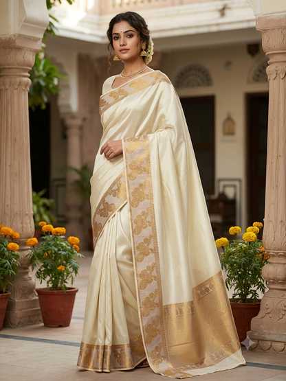 Pure Mysore Silk Saree.