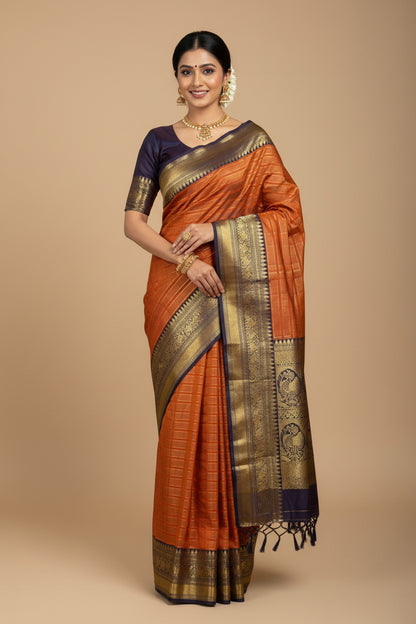 Pure Kanchipuram Silk Saree
