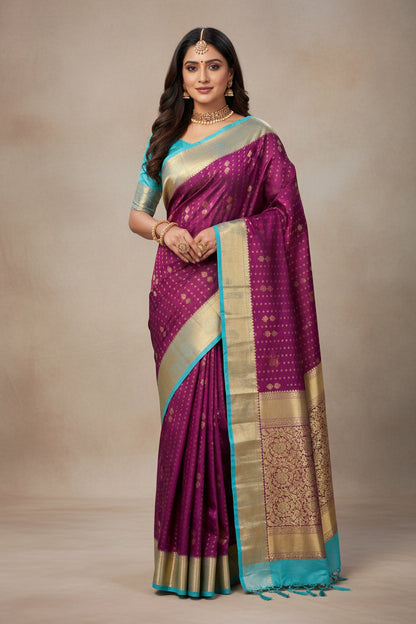 Pure Kanchipuram Silk Saree