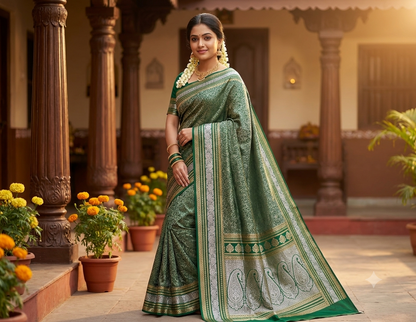 Pure Mysore Silk Saree.