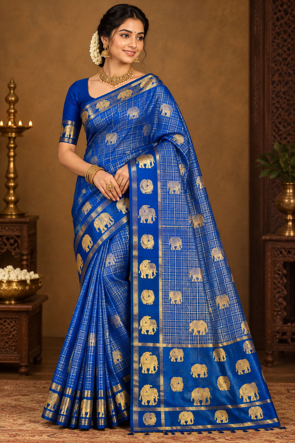 Pure Mysore Silk Saree.