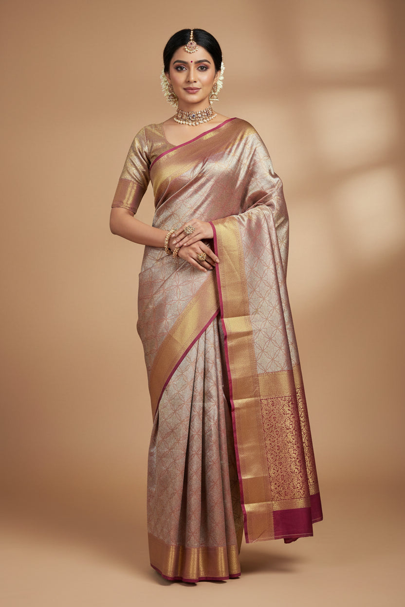 Pure Kanchipuram Silk Saree