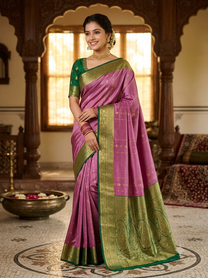 Pure Mysore Silk Saree.