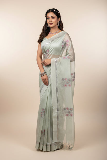 Tussar Silk Saree.