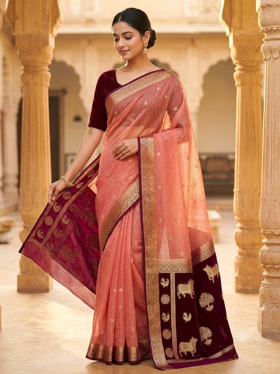 Artificial / Mix Crape Sarees