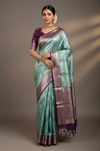 Kanchi Mix Silk Saree