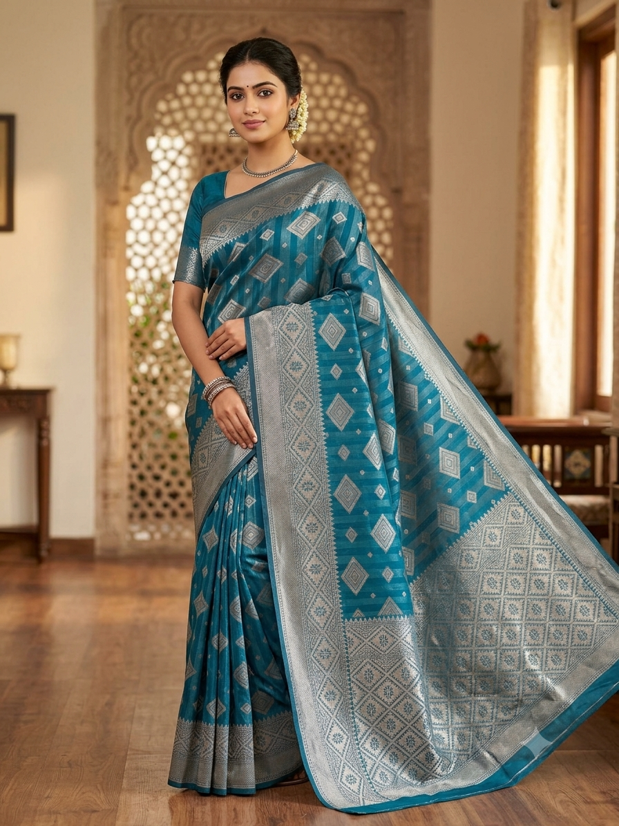 Pure Cotton Silk Saree