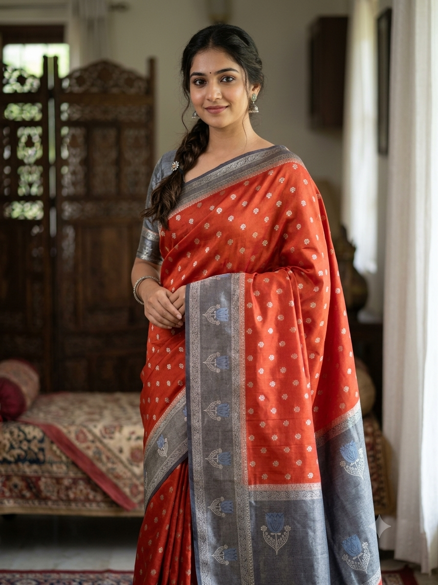 Artificial / Mix Crape Sarees