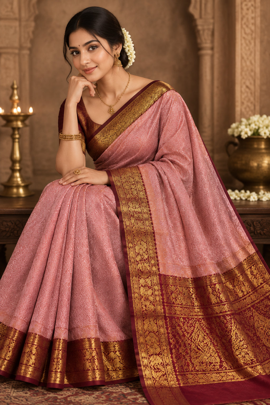 Artificial / Mix Crape Sarees