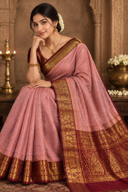 Artificial / Mix Crape Sarees