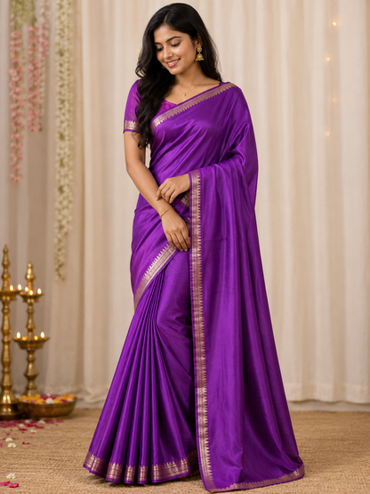Pure Mysore Silk Saree.