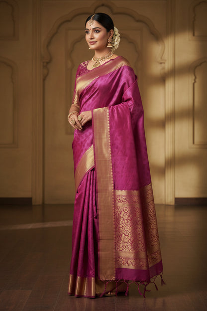 Raw Silk Saree.