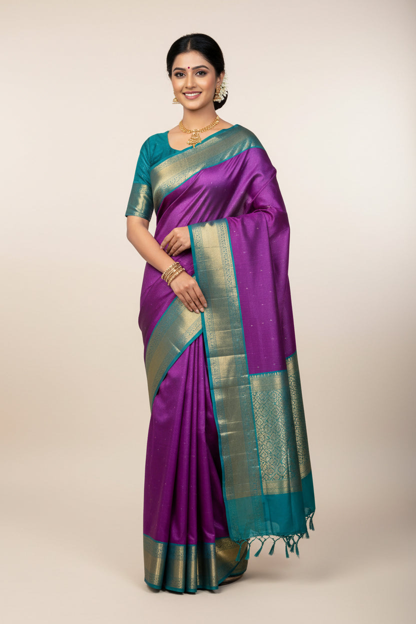 Pure Kanchipuram Silk Saree