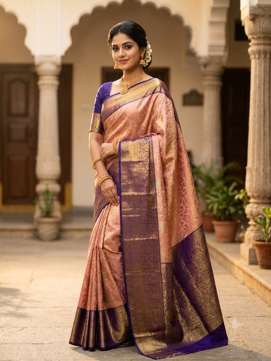 Pure Kanchipuram Silk Saree
