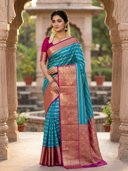 Pure Kanchipuram Silk Saree