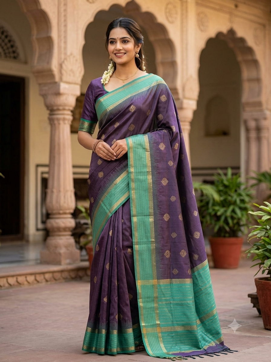 Pure Kanchipuram Silk Saree