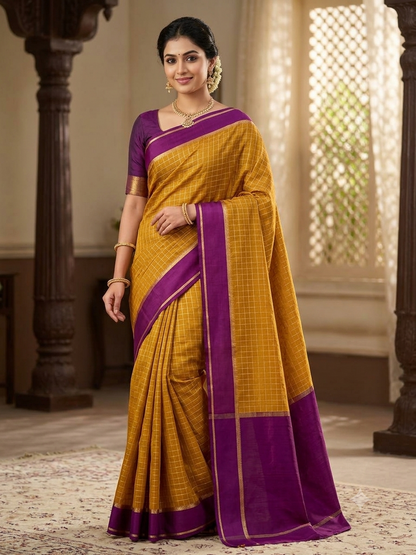Pure Mysore Silk Saree.