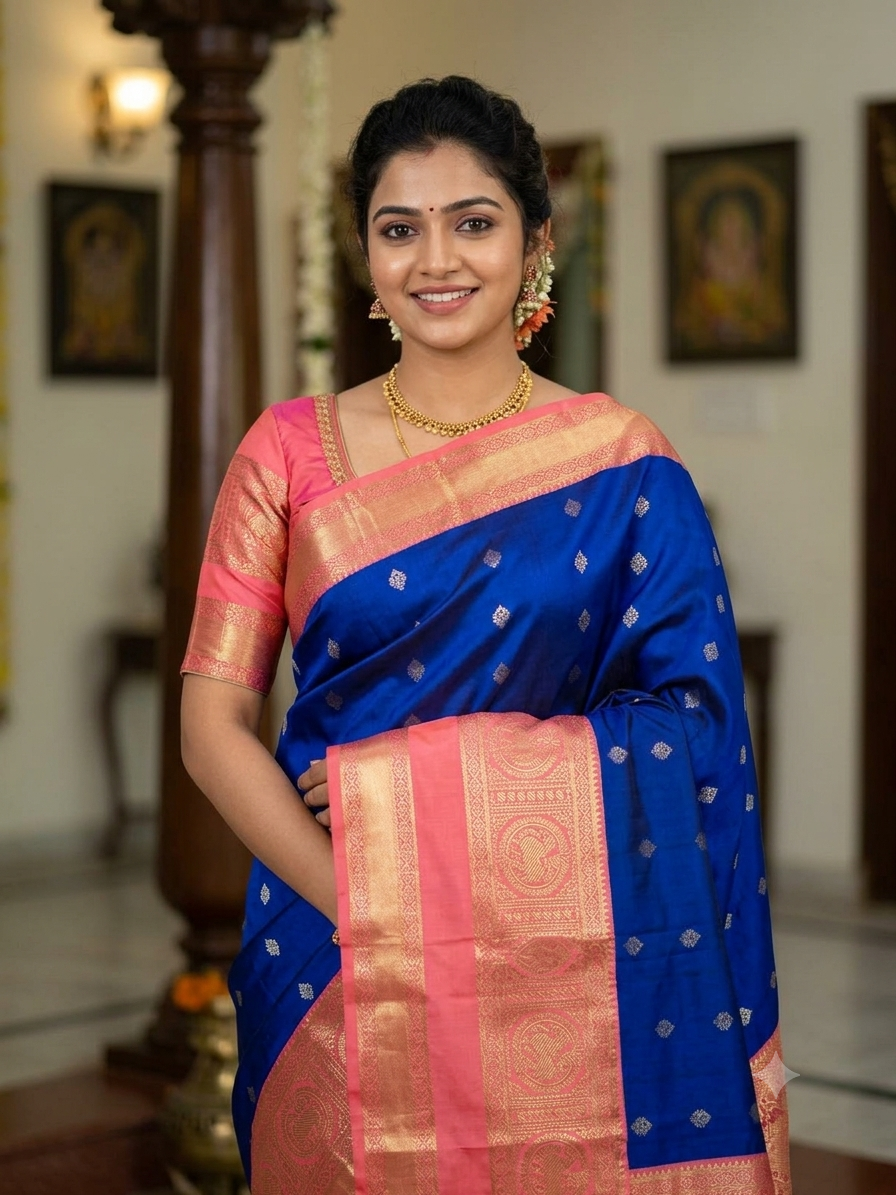 Pure Kanchipuram Silk Saree