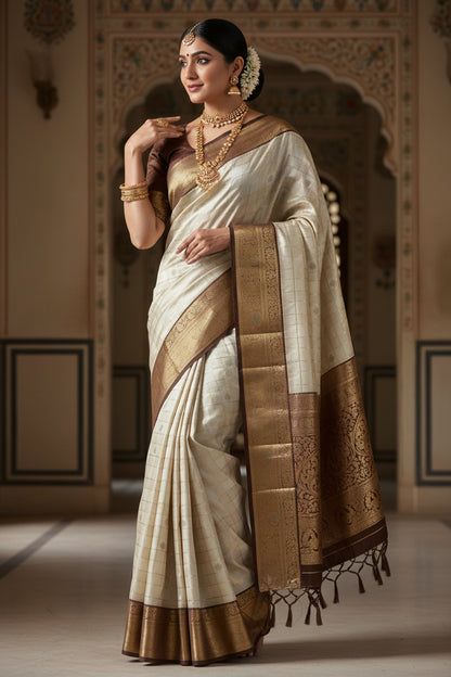 Pure Kanchipuram Silk Saree