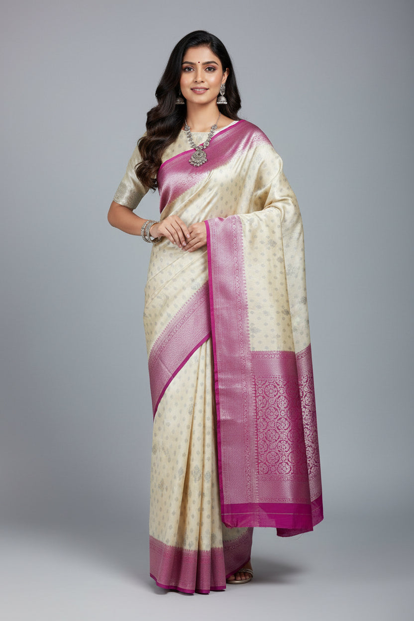 Raw Silk Saree.