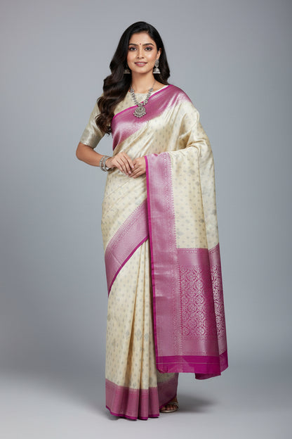 Raw Silk Saree.