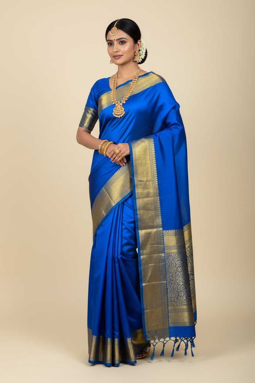 Pure Mysore Silk Saree.