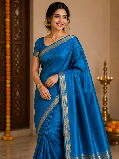 Pure Mysore Silk Saree.