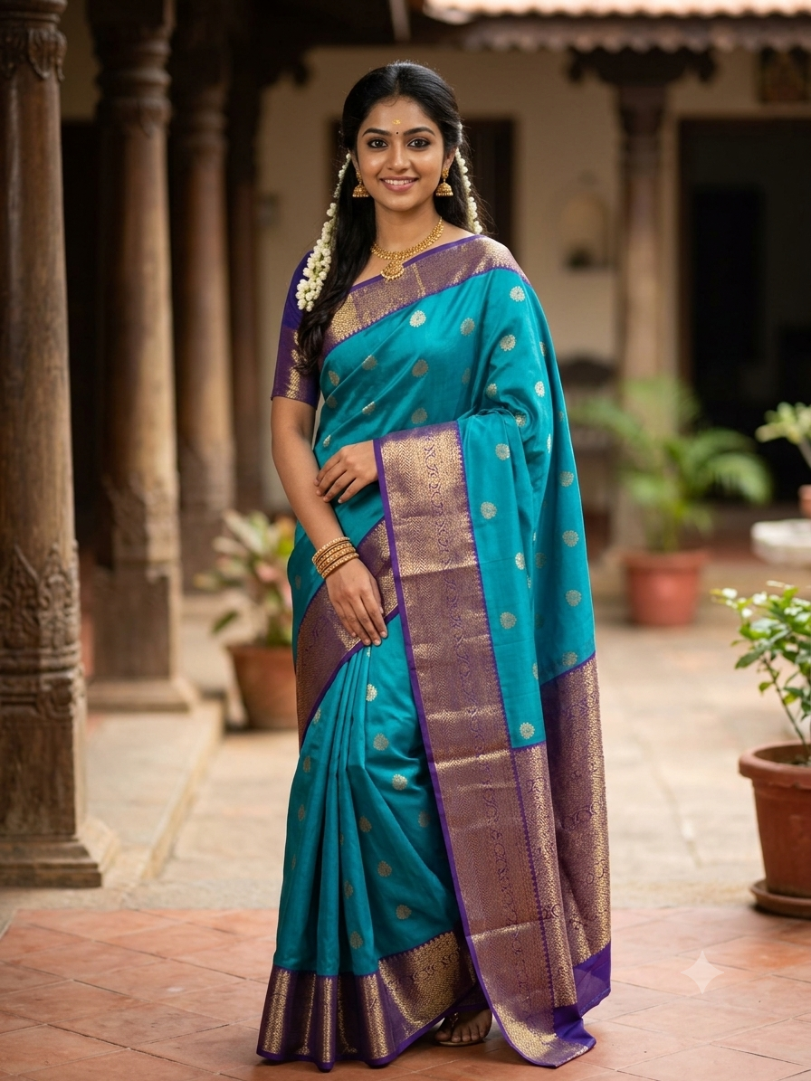 Pure Kanchipuram Silk Saree