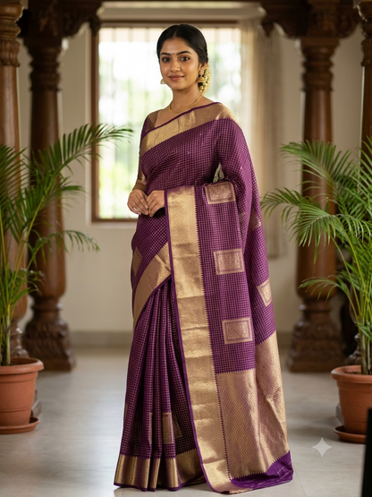 Pure Mysore Silk Saree.