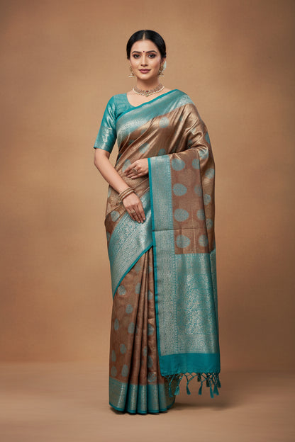 Kanchi Mix Silk Saree