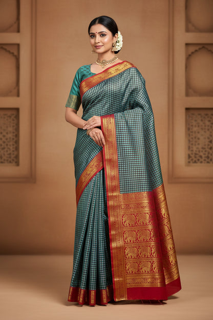 Pure Kanchipuram Silk Saree