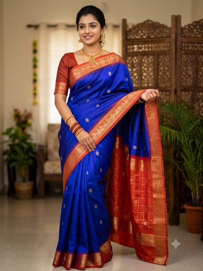 Pure Kanchipuram Silk Saree