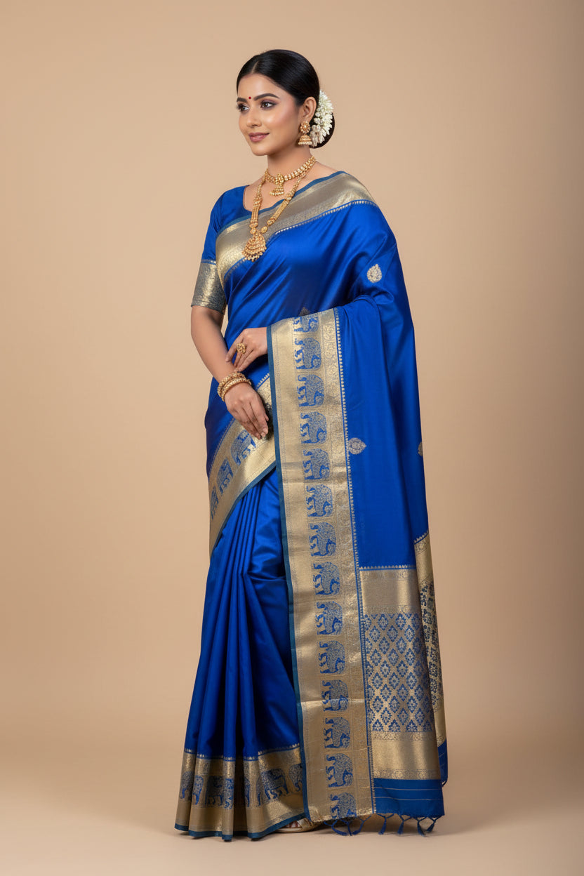 Artificial / Mix Crape Sarees
