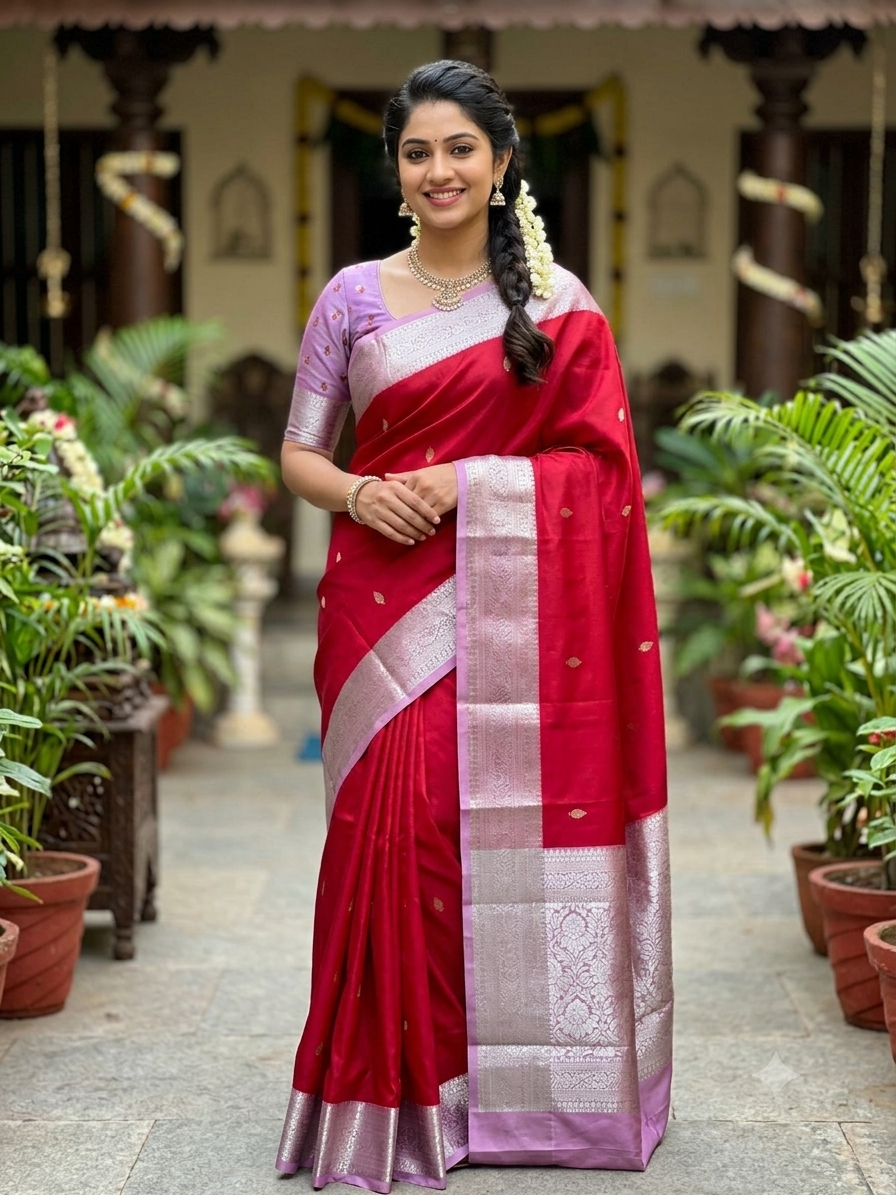 Pure Kanchipuram Silk Saree