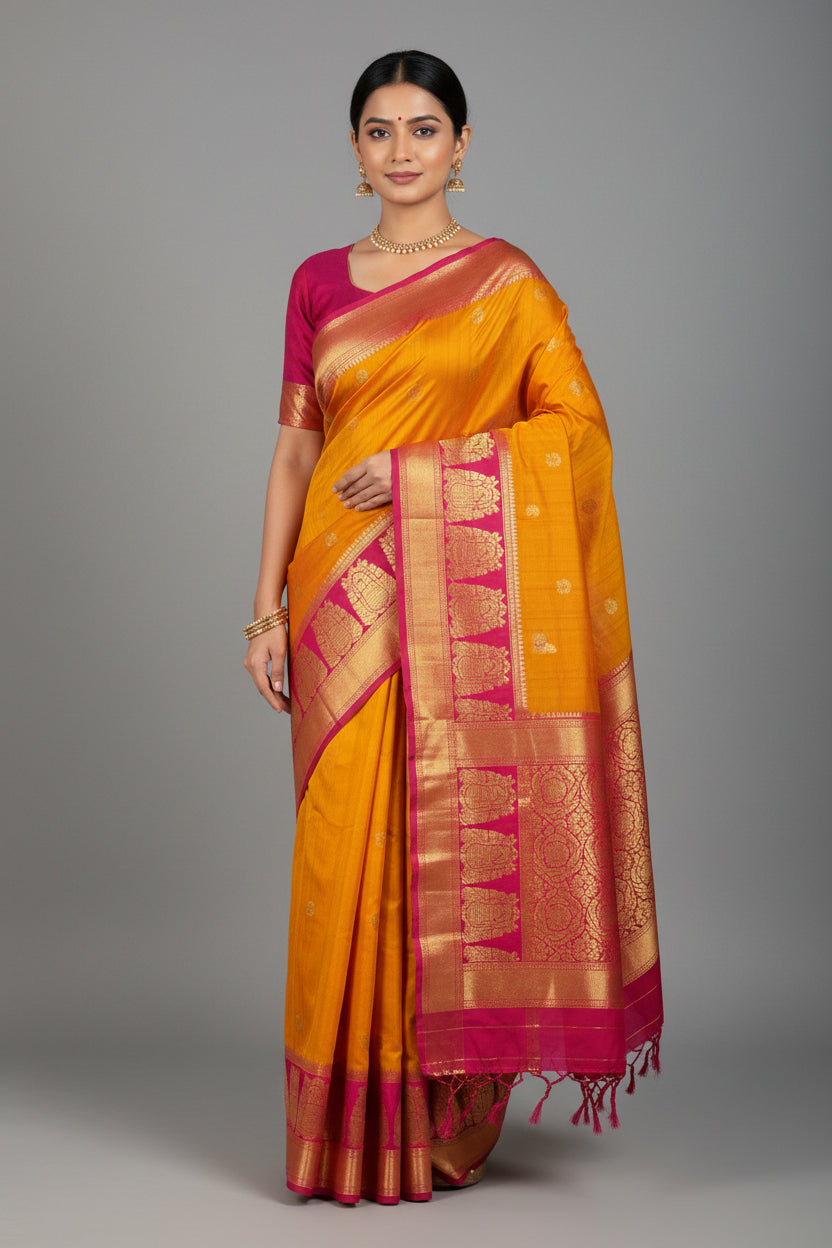 Pure Kanchipuram Silk Saree