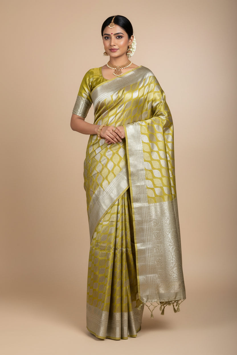 Kanchi Mix Silk Saree
