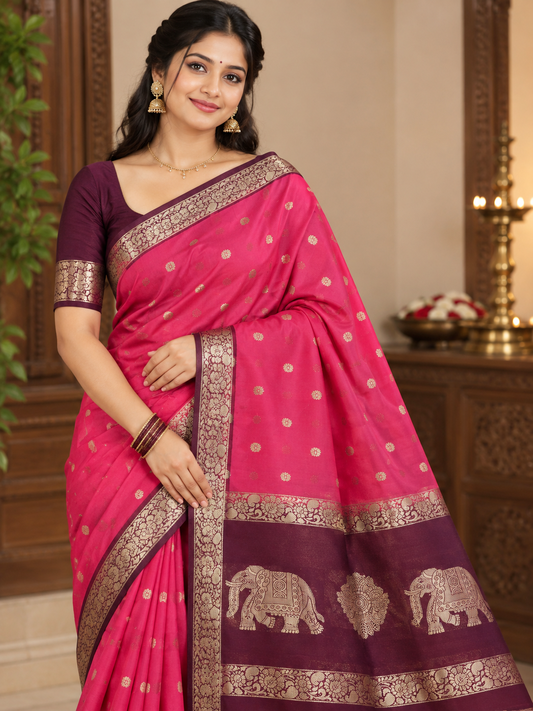 Artificial / Mix Crape Sarees