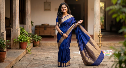 Pure Mysore Silk Saree.